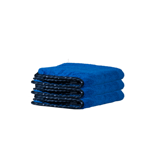 Monster Extreme Premium Microfiber Towel 16" X 16" Blue (3pcs)