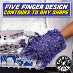 Furry Five Finger Stranger Helpful Handy Detailing Mitt