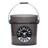 Heavy Duty Smoked Obsidian Black Detailing Bucket