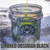 Heavy Duty Smoked Obsidian Black Detailing Bucket