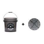 Heavy Duty Smoked Obsidian Black Detailing Bucket