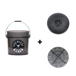 Heavy Duty Smoked Obsidian Black Detailing Bucket