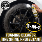Cling On Tire Foam High Gloss 3 in 1 Cleaner, Protectant & Dressing