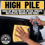 Professional Grade Microfiber Towel 16" X 16" (Pack of 3)