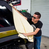 Waffle Weave Huge SUV Drying Towel 35" X 26"