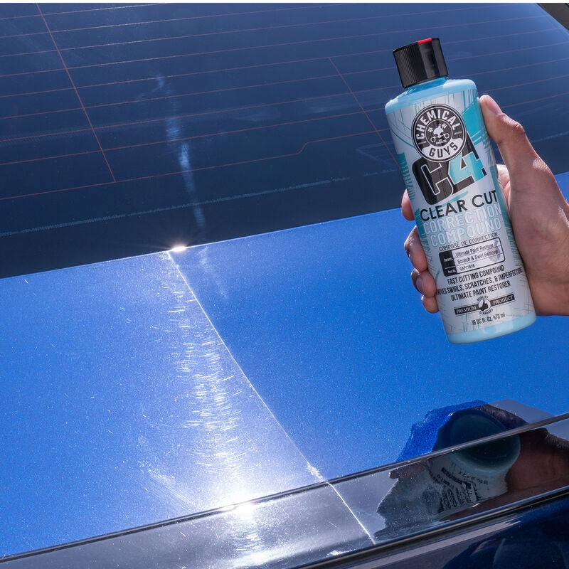 Clean Cut Compound Chemical Guys C4 Clear Cut Correction Compound 16oz